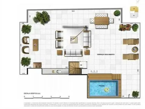 Duplex penthouse with 230 m², 3 bedrooms, 2 bathrooms — photo 35