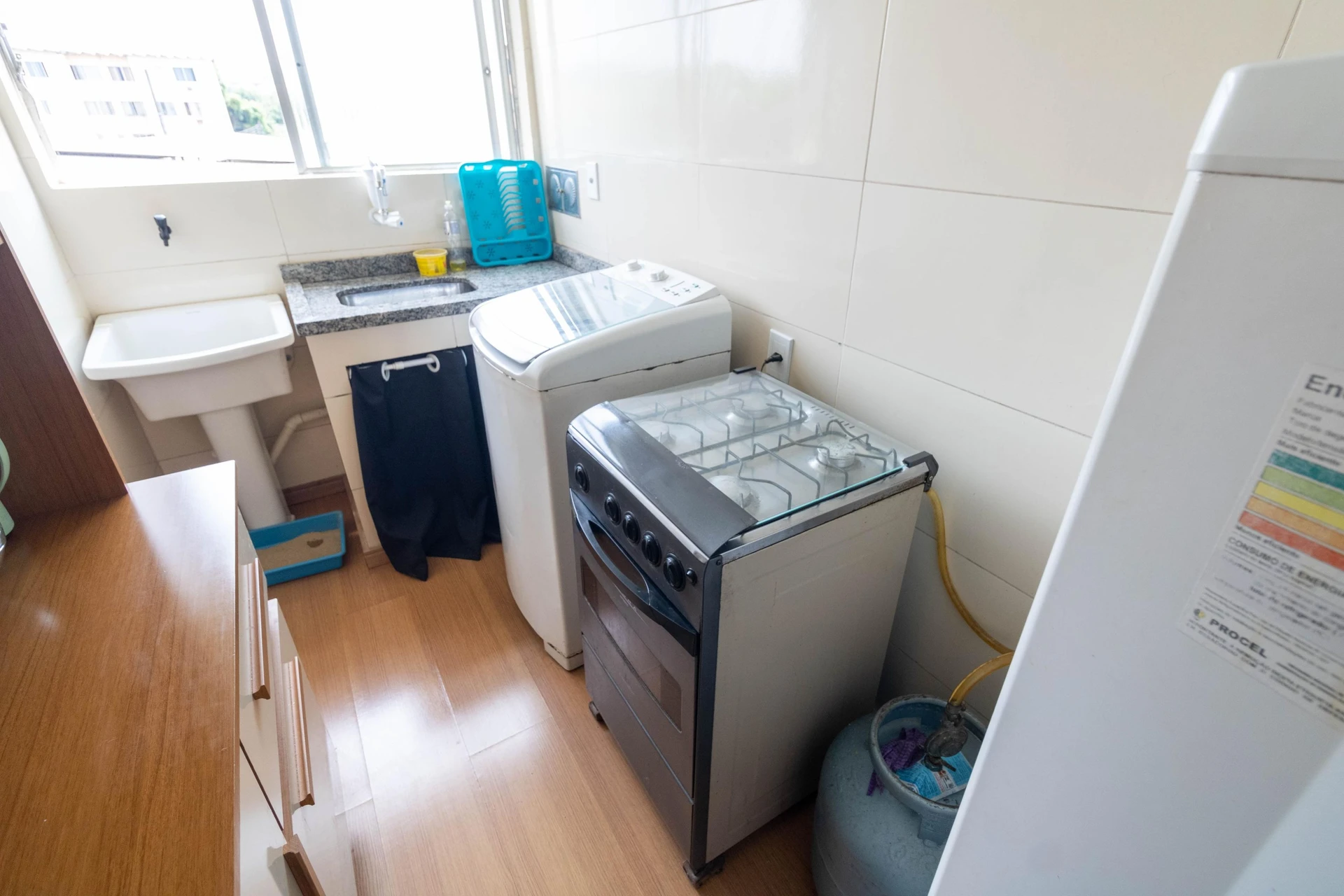 70 m² apartment with a washing machine and a home office — photo 7