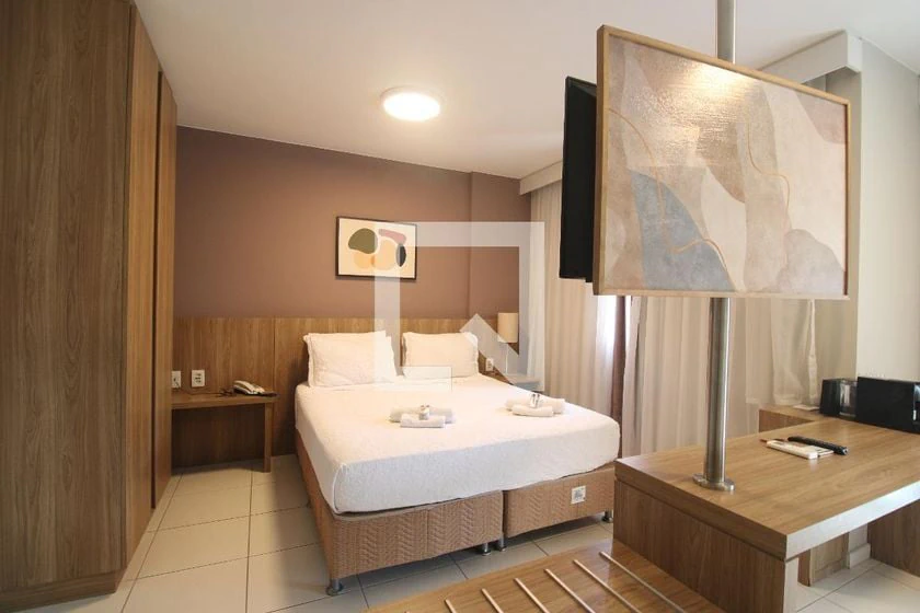 Студия 40 м² с рабочим местом и видом на горы — photo 8