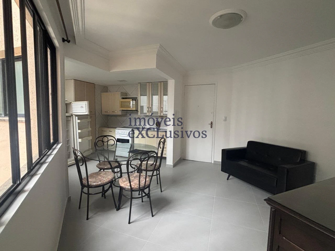 Furnished 2-bedroom, 43 m² apartment in Curitiba