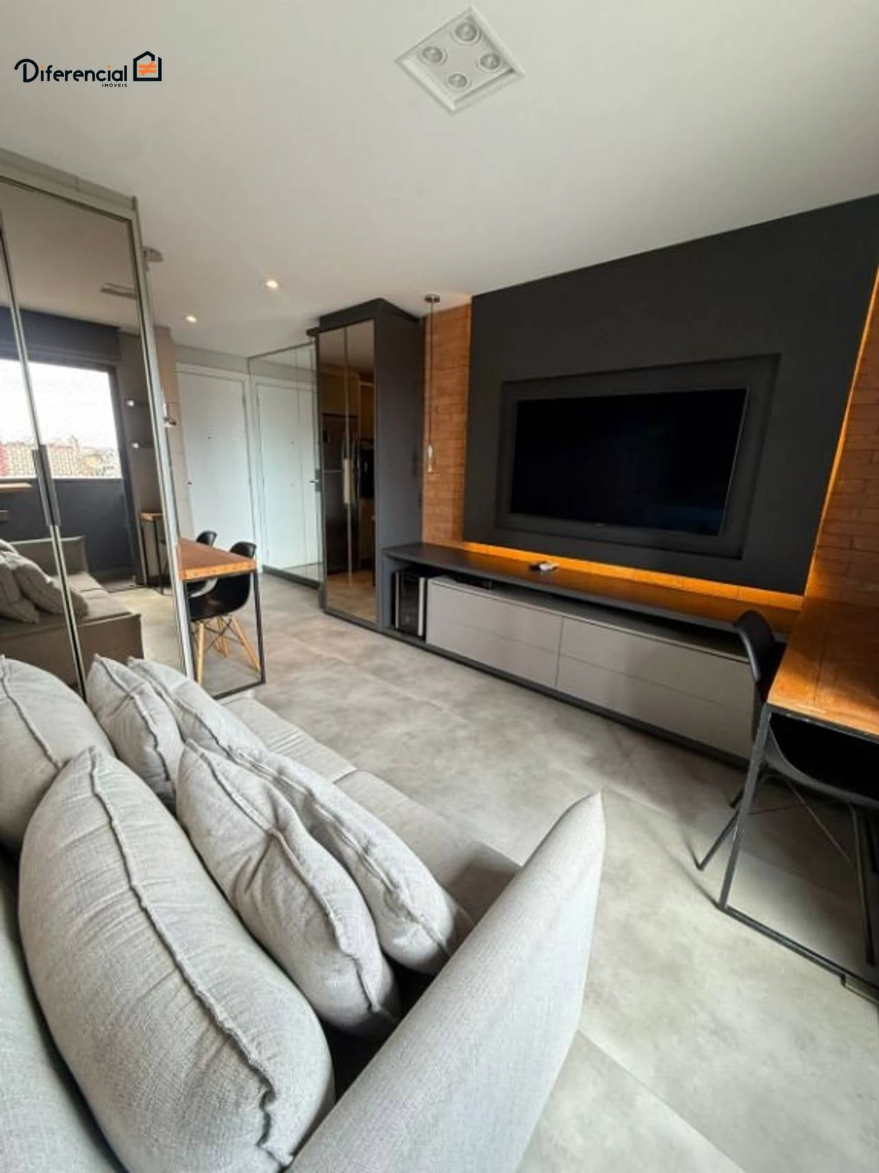 Studio com piscina privativa, Centro