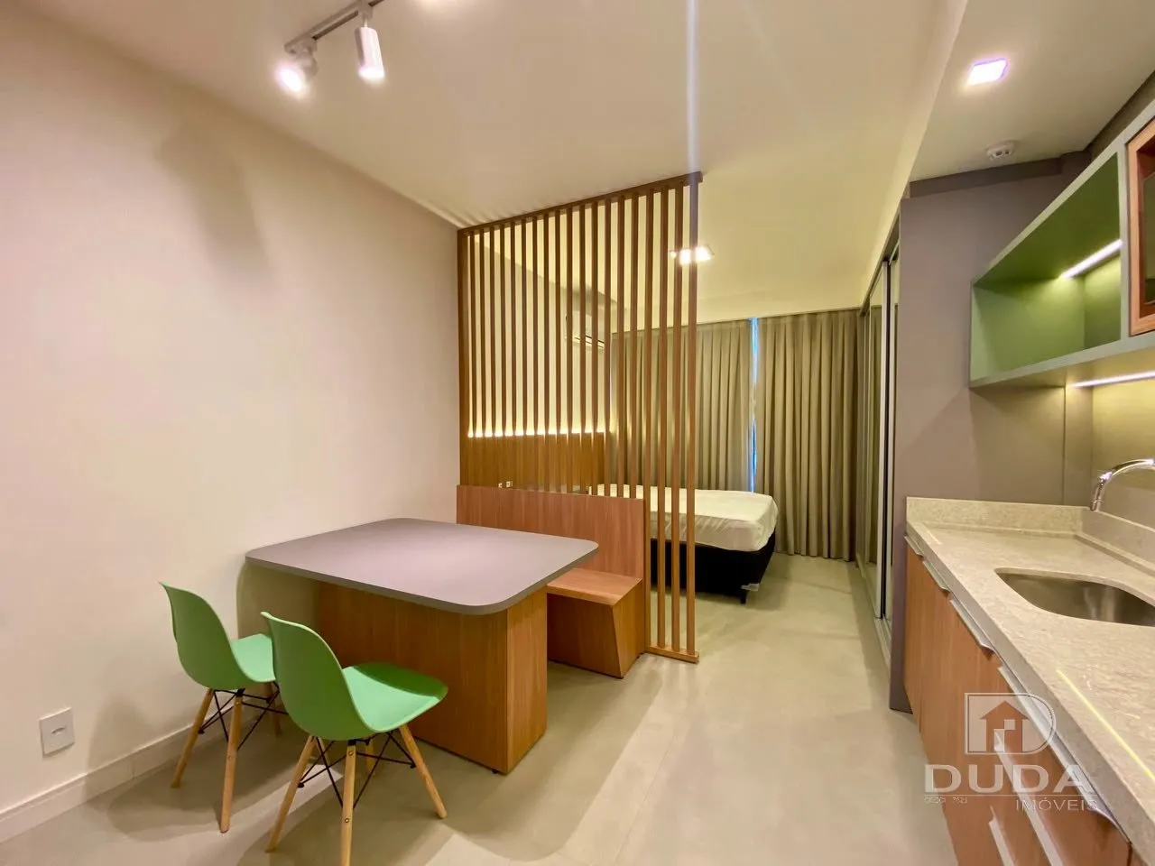 Furnished 53 m² studio with a private garden on floor 3 — photo 5