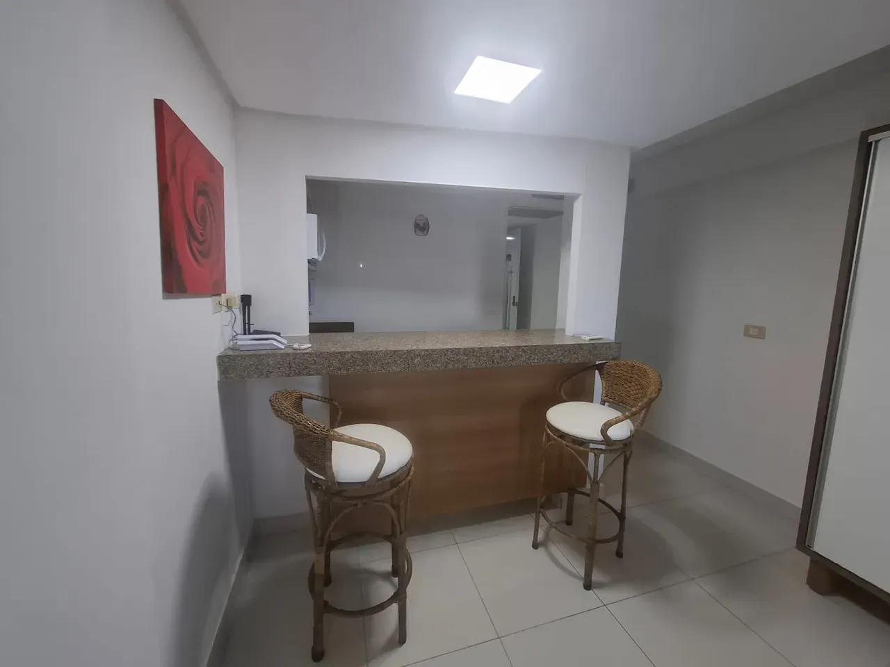 Apartamento mobiliado de 36 m² com vista para a água