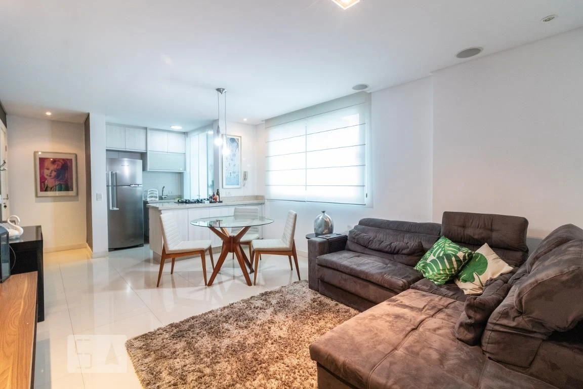 One-bedroom apartment with a washing machine in Curitiba — photo 21