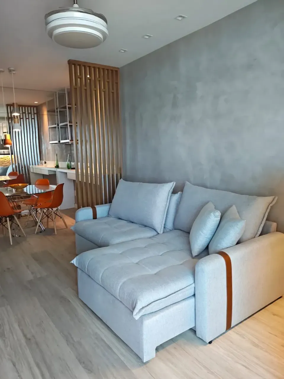 Furnished 1-bedroom apartment with 2 bathrooms — photo 4