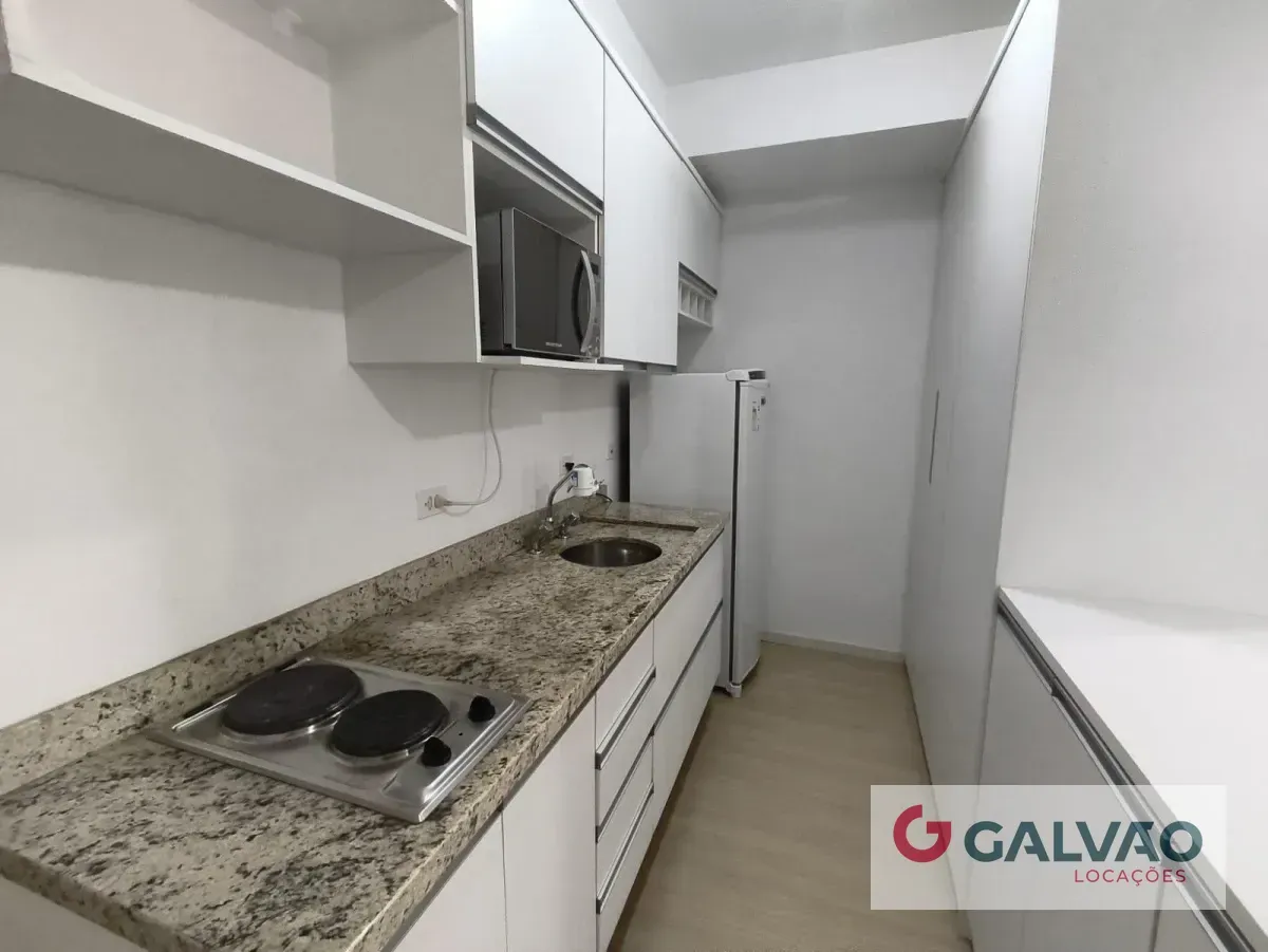 Apartamento mobiliado de 1 quarto em condomínio com academia — photo 4