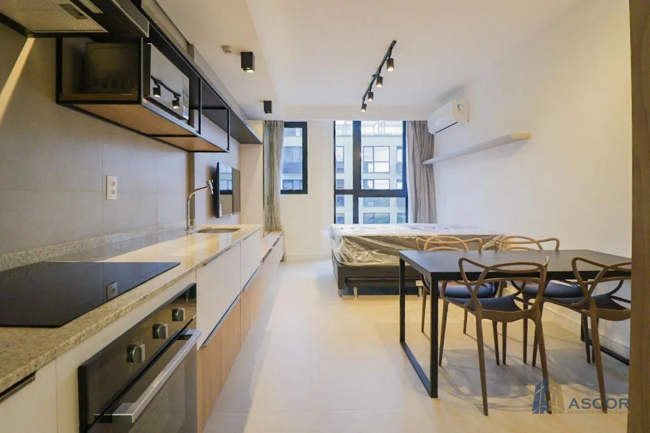 Apartamento tipo studio com 1 quarto e jardim privativo
