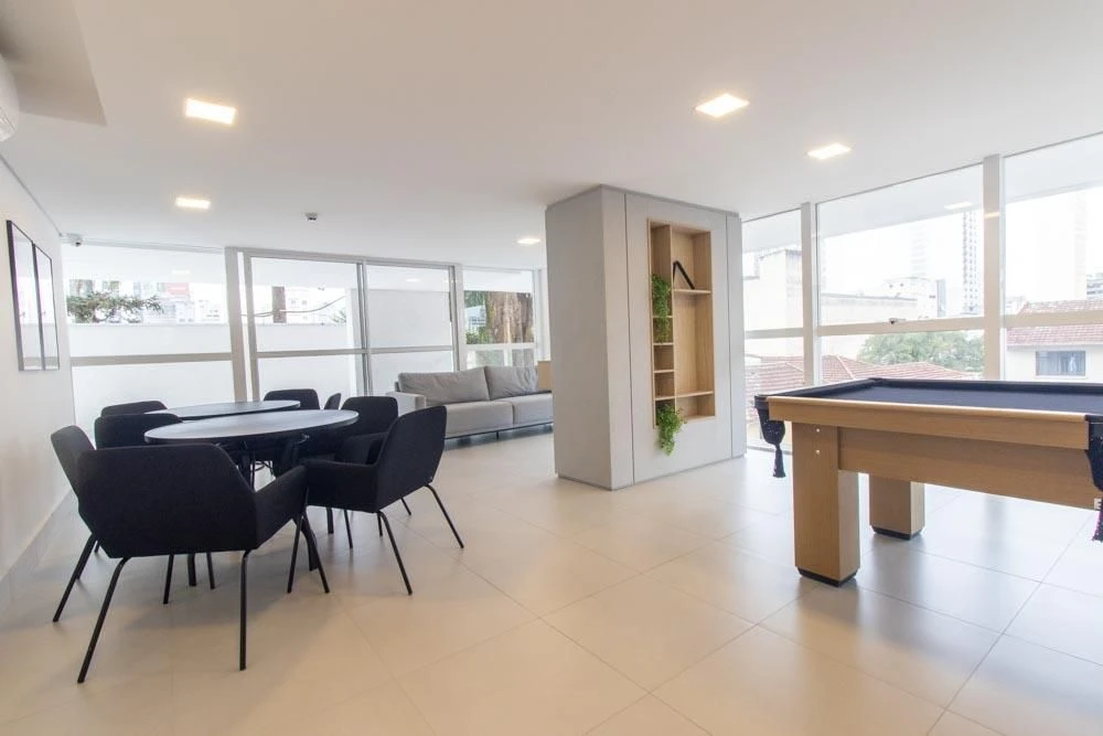 Студия 20 м² со стиральной машиной и панорамными окнами — photo 23