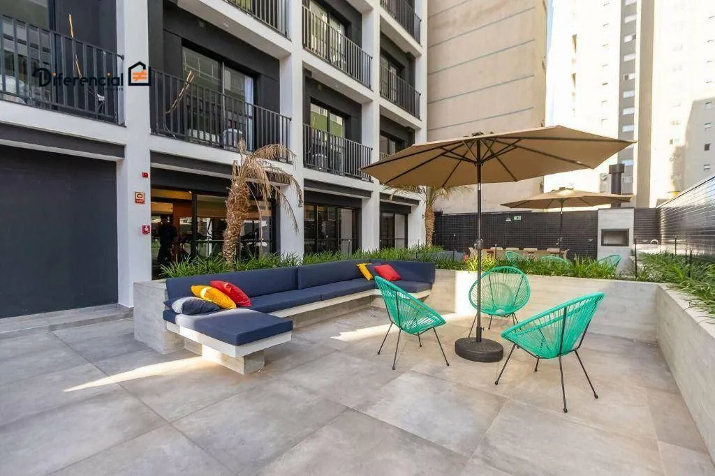 Furnished studio 35 m² with an open-plan kitchen — photo 32