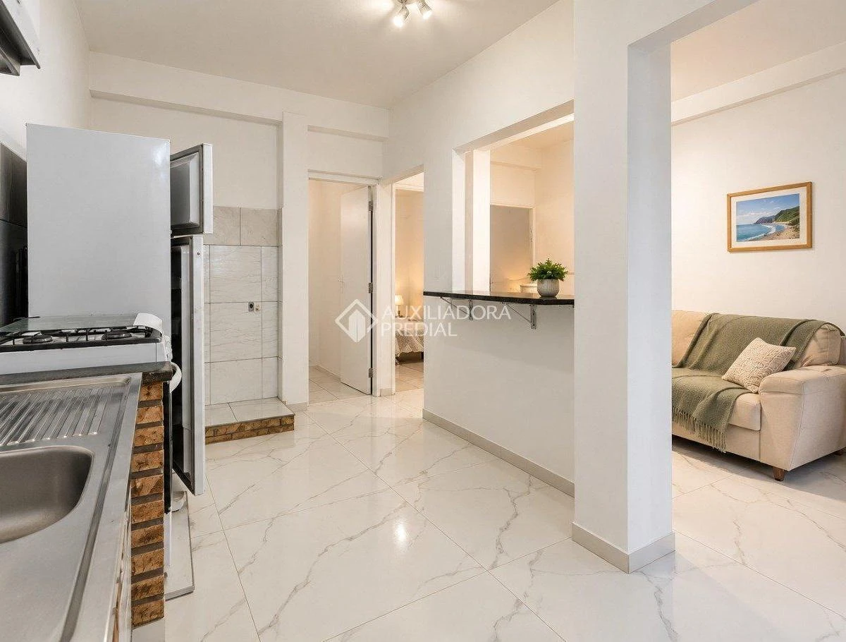 Apartamento mobiliado de 120 m² com 2 dormitórios e varanda