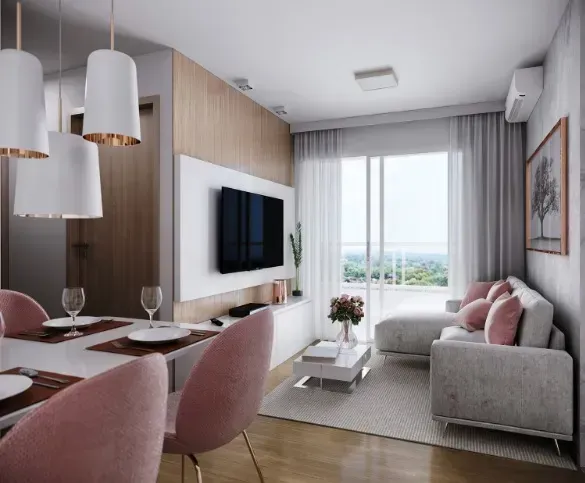 Furnished apartment with 2 bedrooms and 44 m² — photo 12