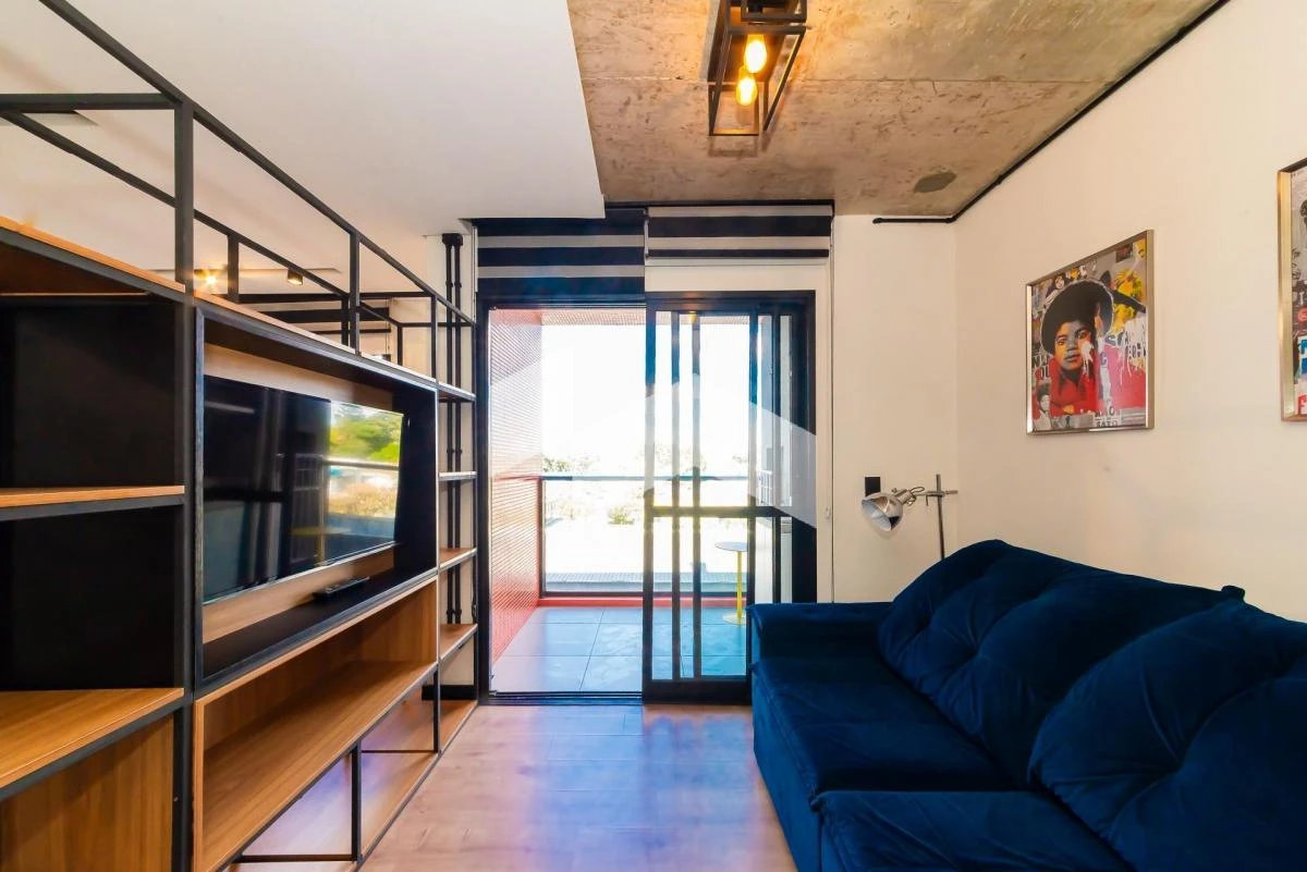 One-bedroom apartment with a washing machine in Curitiba — photo 10