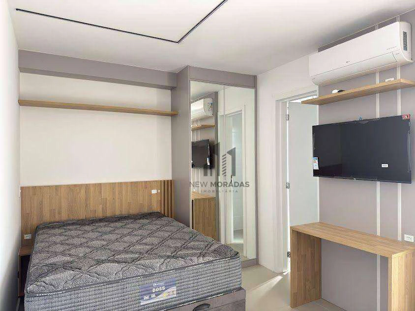 Estudio amueblado de 23 m² con 1 dormitorio y aire acondicionado