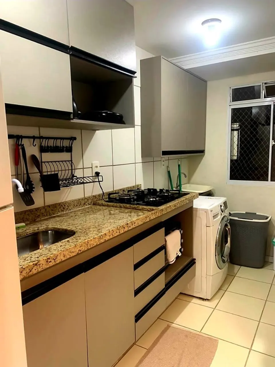 2-bedroom apartment with a washing machine — photo 10