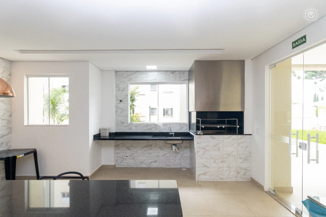 2-bedroom apartment with a grill on the balcony in Curitiba — photo 23