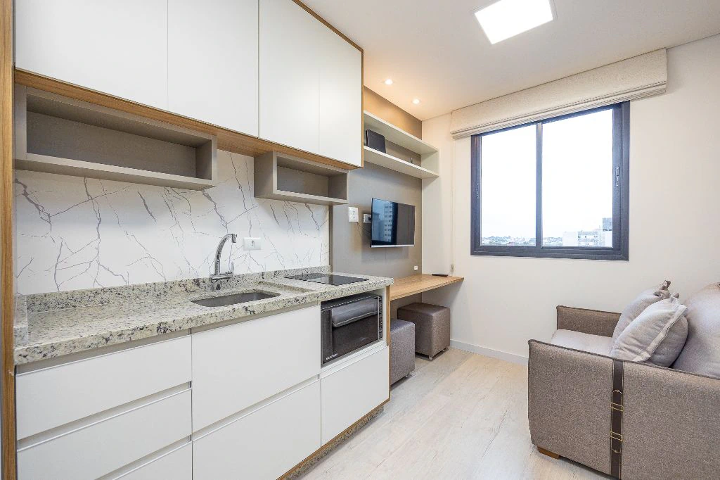 Furnished 1-bedroom, 1-bath apartment with 30 m² — photo 2