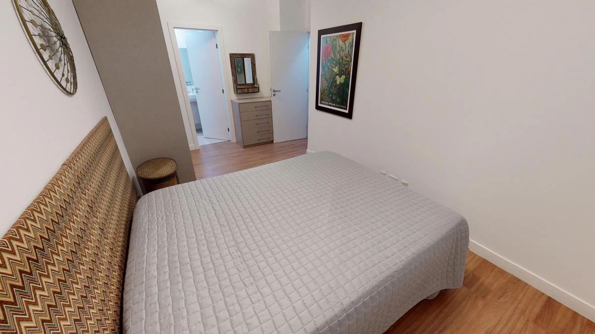 2-bedroom apartment with a washing machine in Curitiba — photo 10