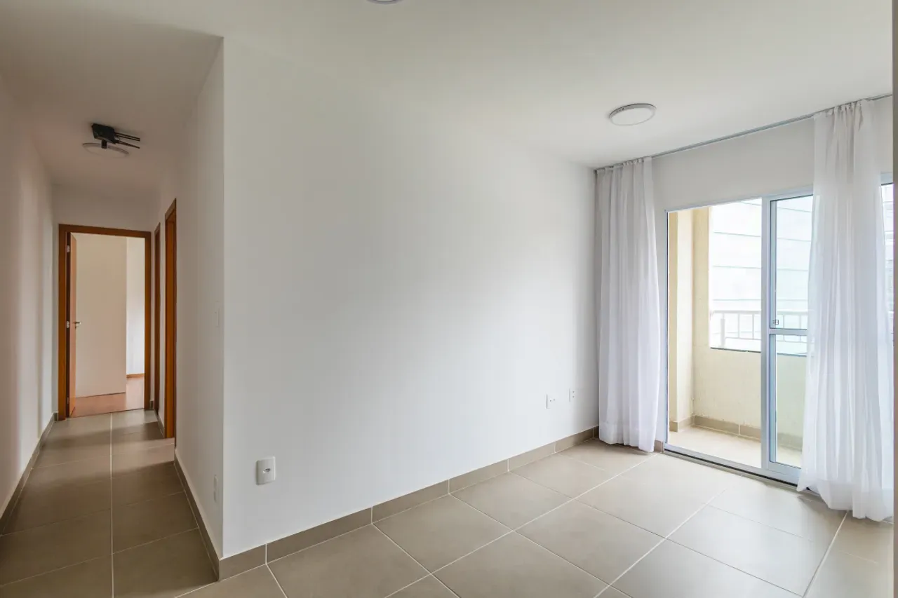 48 m² rental apartment with 2 bedrooms and city view