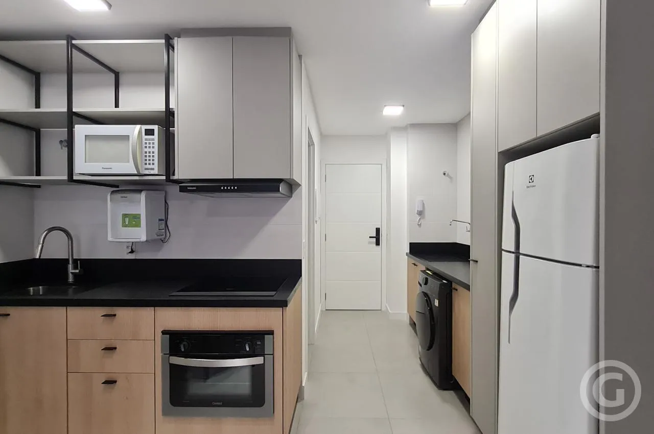 Furnished apartment, 32 m², with a washing machine — photo 11