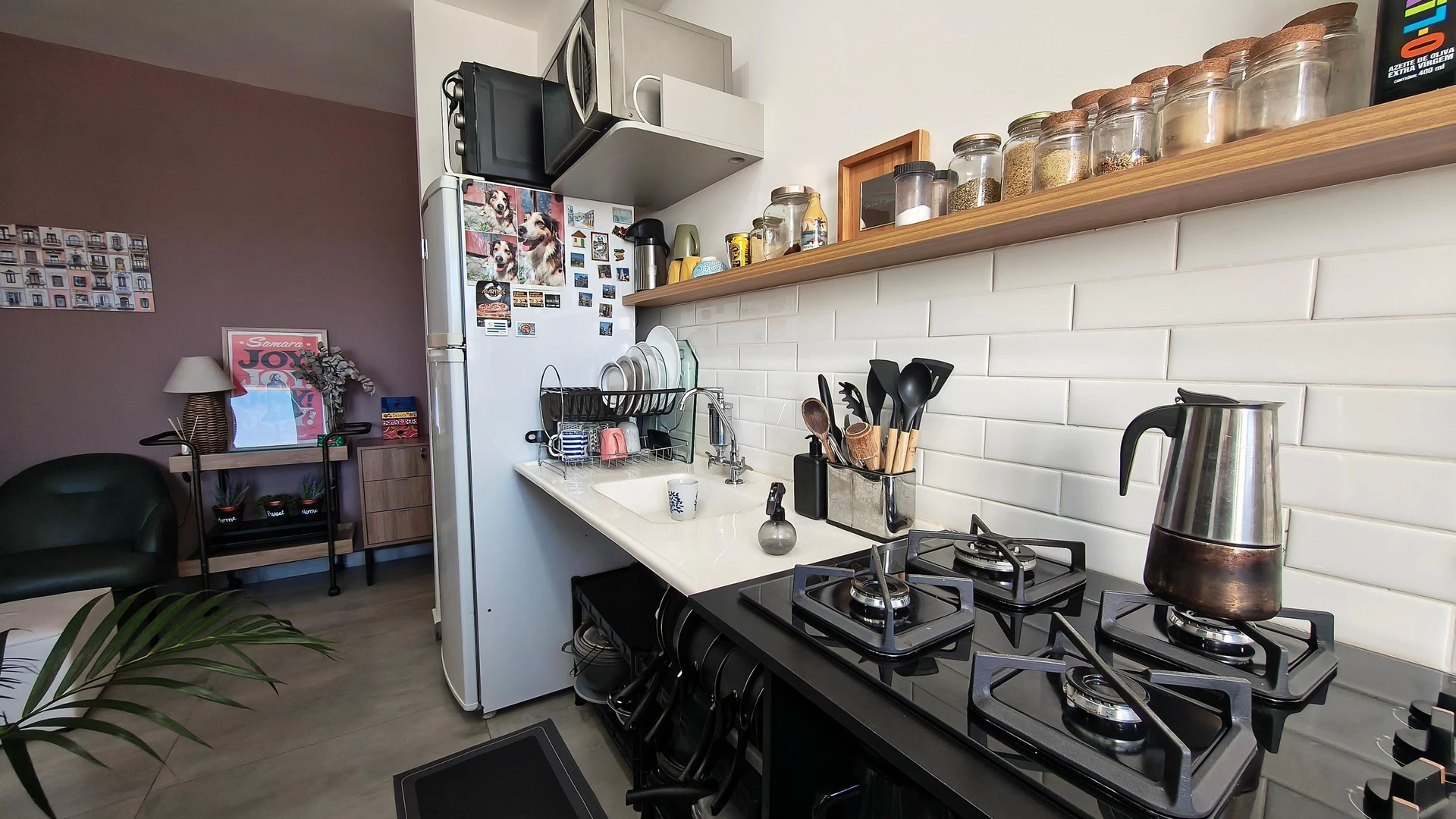 Furnished apartment with 2 bedrooms and a balcony — photo 3