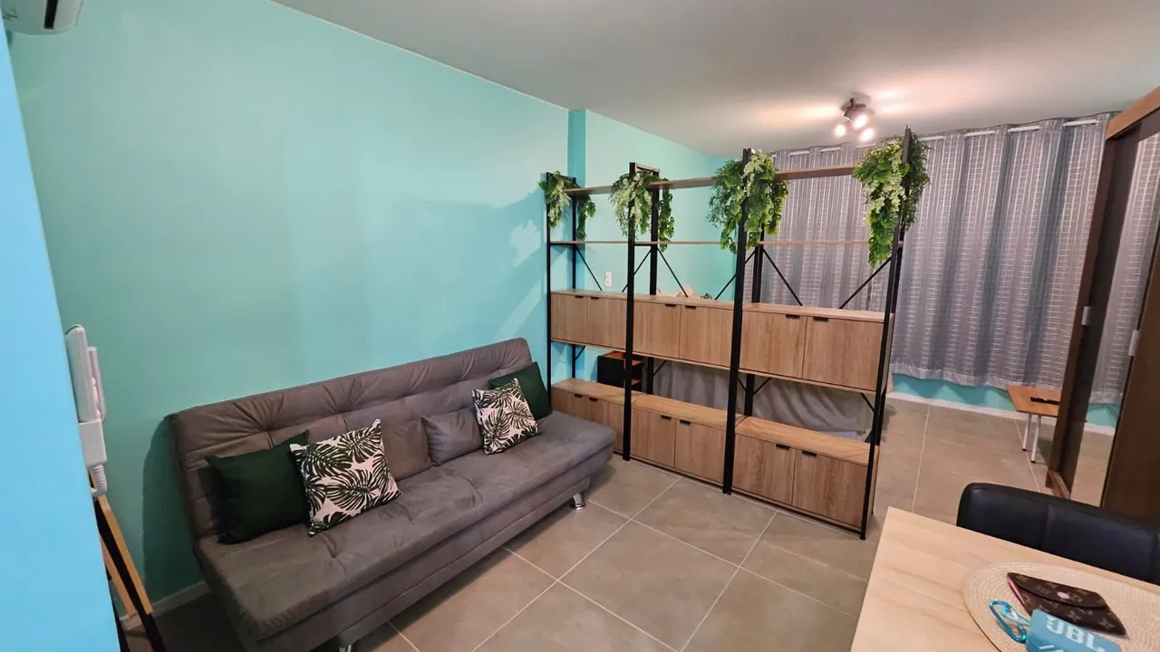Furnished studio loft with open kitchen and 1 bathroom — photo 5
