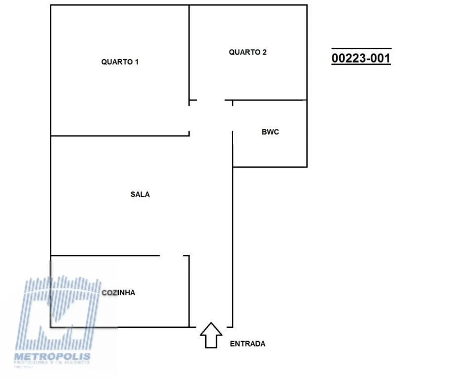 2-bedroom apartment, 44 m² — photo 28