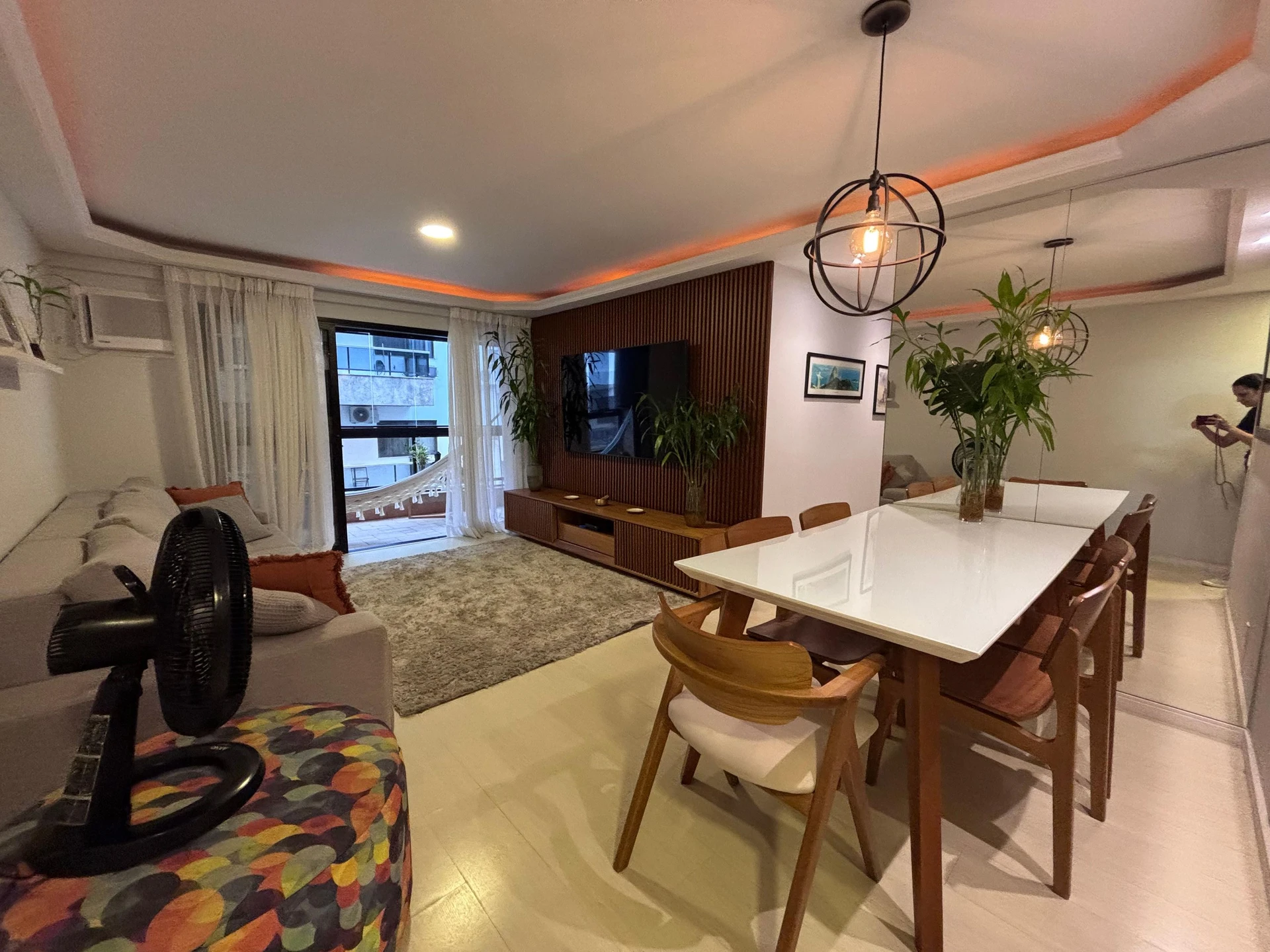 Apartamento mobiliado com 3 quartos e varanda — photo 5
