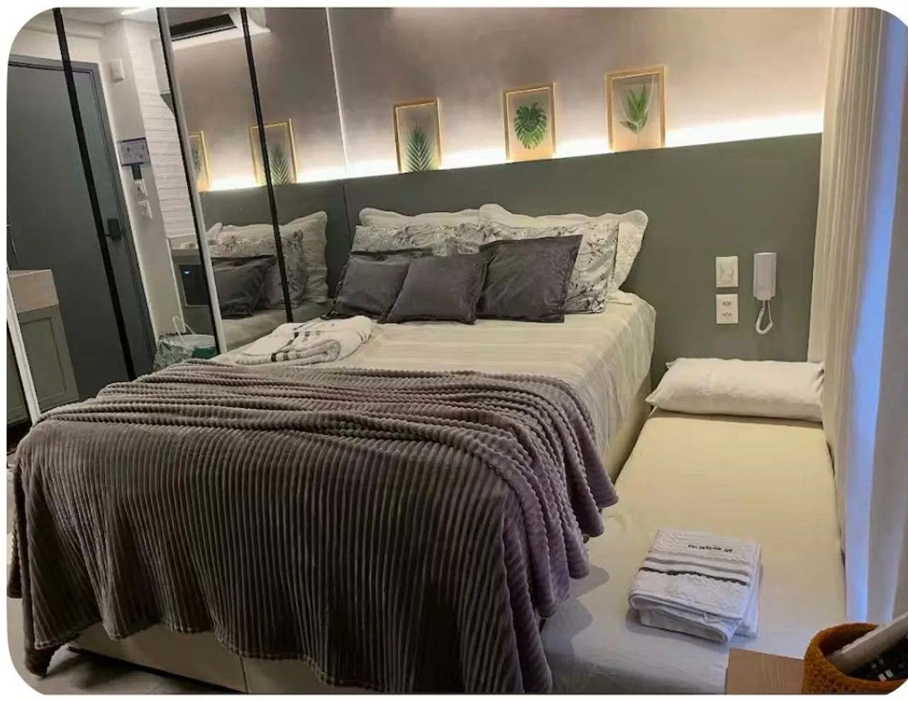 Вид на воду и 1 спальня: квартира 19 м² — photo 3