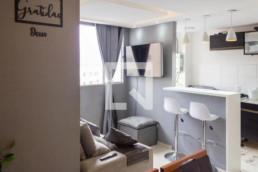 Furnished apartment, 42 m², with a washing machine — photo 7