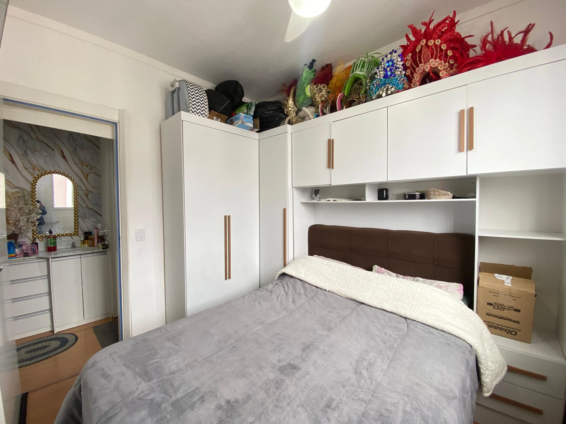 Apartamento mobiliado com 2 quartos e cozinha a gás — photo 14