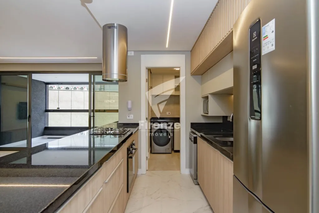Furnished apartment with open-plan kitchen and private garden — photo 32