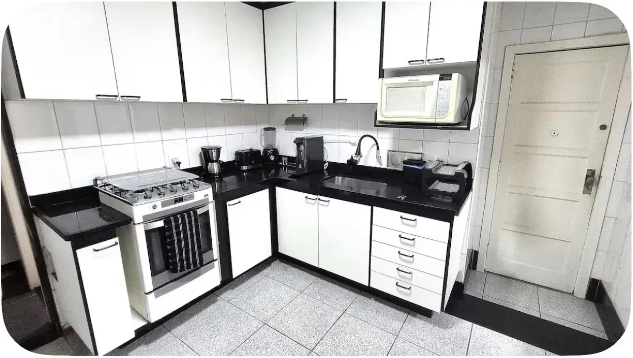 Apartamento mobiliado com 3 quartos e cozinha a gás — photo 3