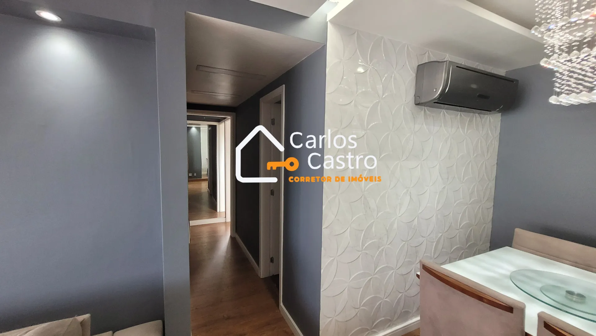 Furnished 86 m² apartment with 3 bedrooms and 1 parking spot — photo 19