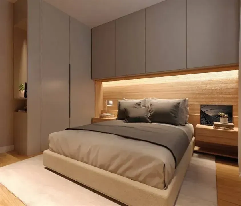 Apartment with 1 bedroom and 1 bathroom, modern feel — photo 3