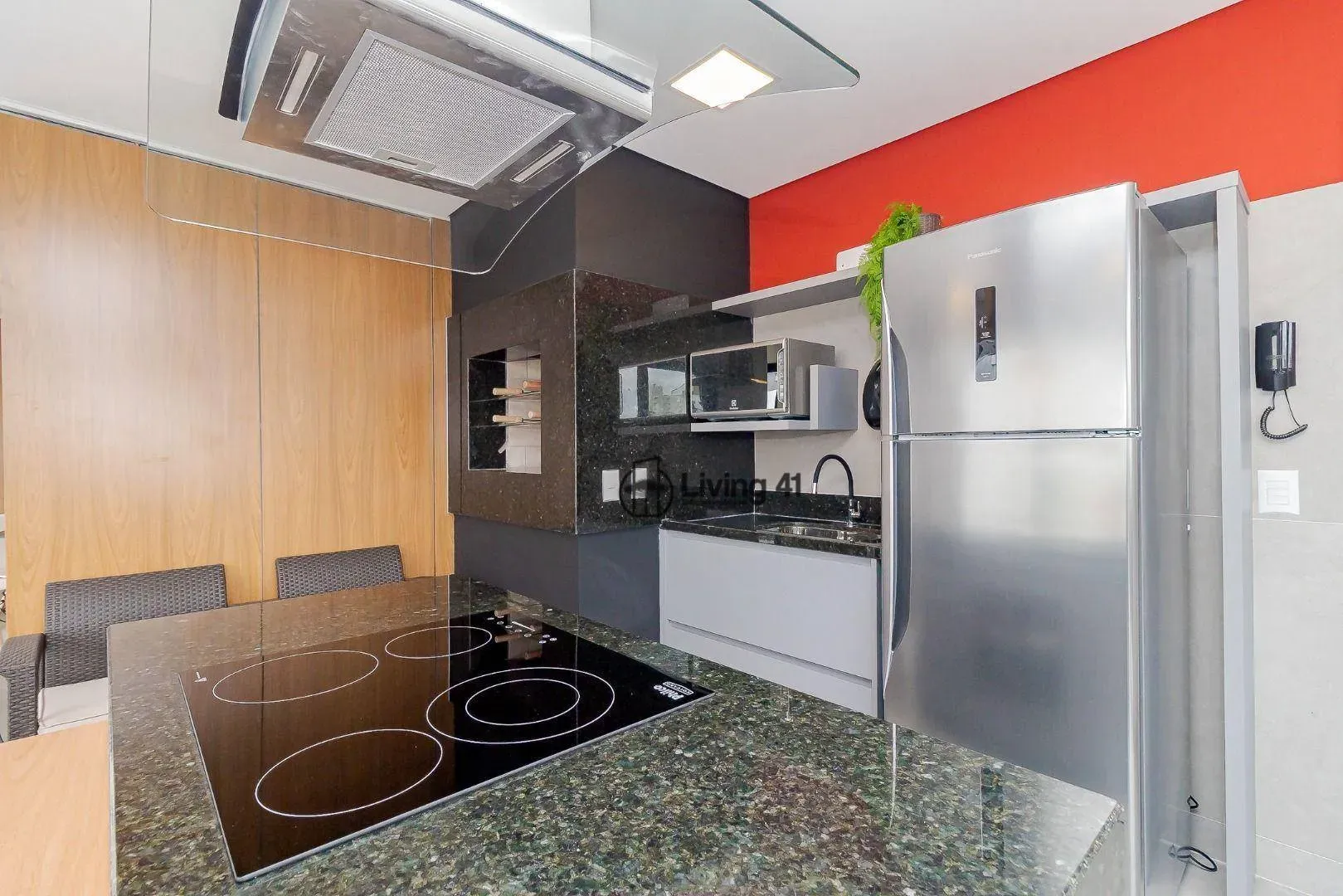 Studio mobiliado de 50 m² com 1 quarto e churrasqueira privativa — photo 28