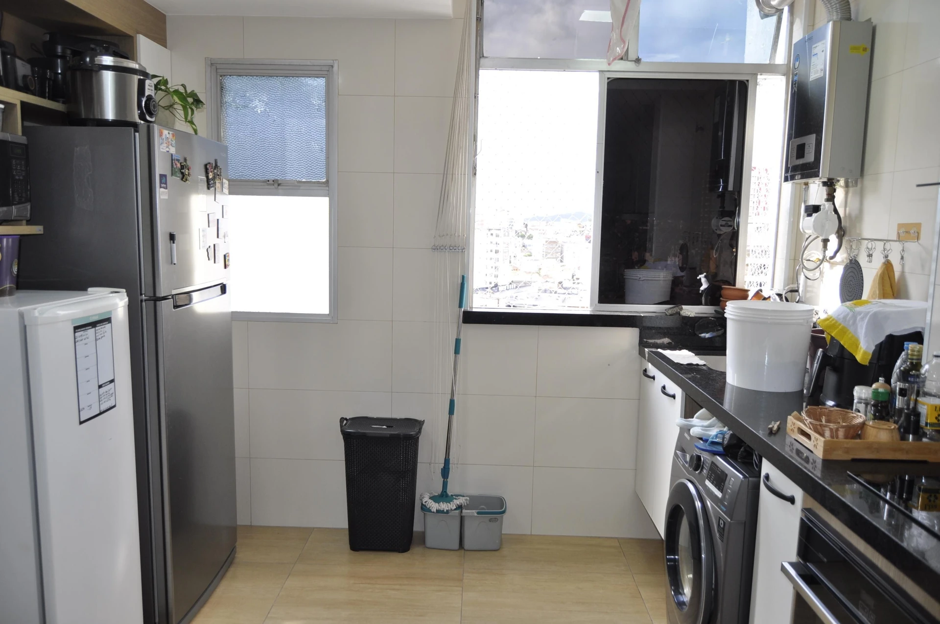 Furnished apartment, 79 m², with a washing machine — photo 36