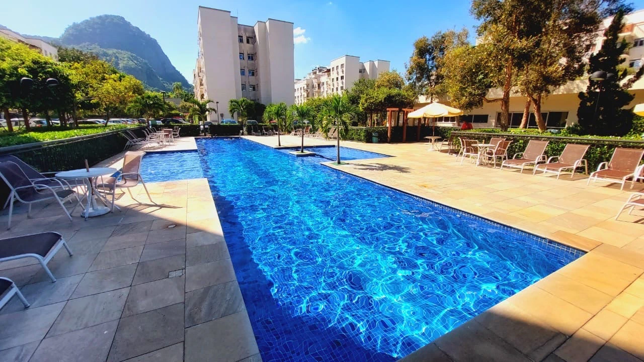 Private pool in a 3-bedroom apartment, 70 m² — photo 14