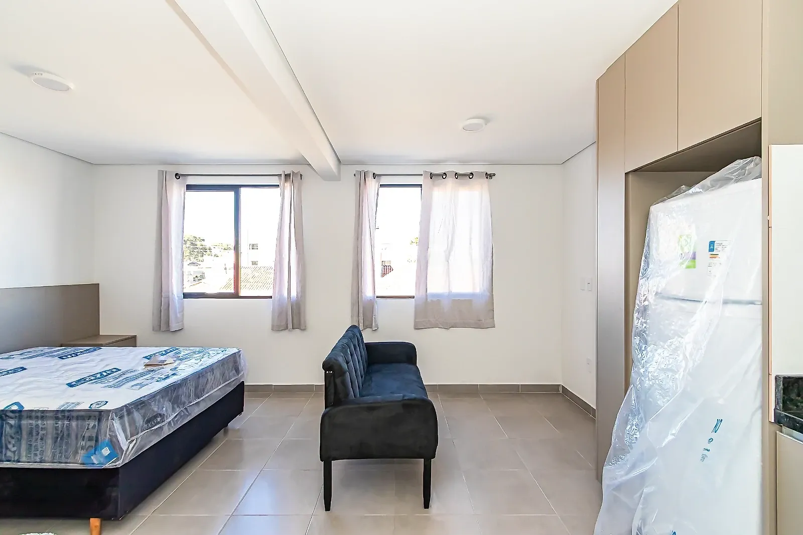 Kitnet/stúdio mobiliado com cozinha integrada e 24 m² — photo 11