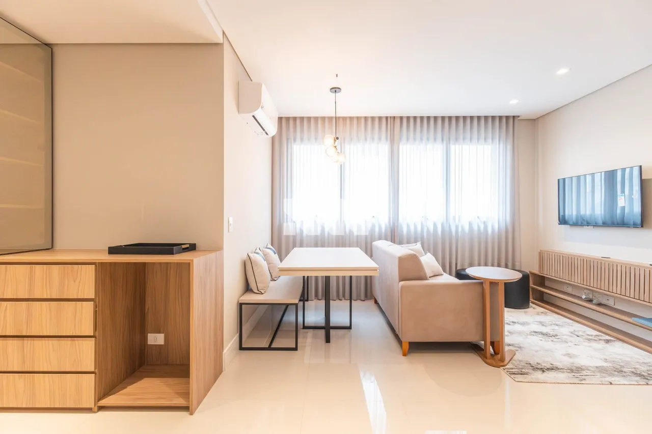 Furnished 1-bedroom apartment with 2 bathrooms — photo 3