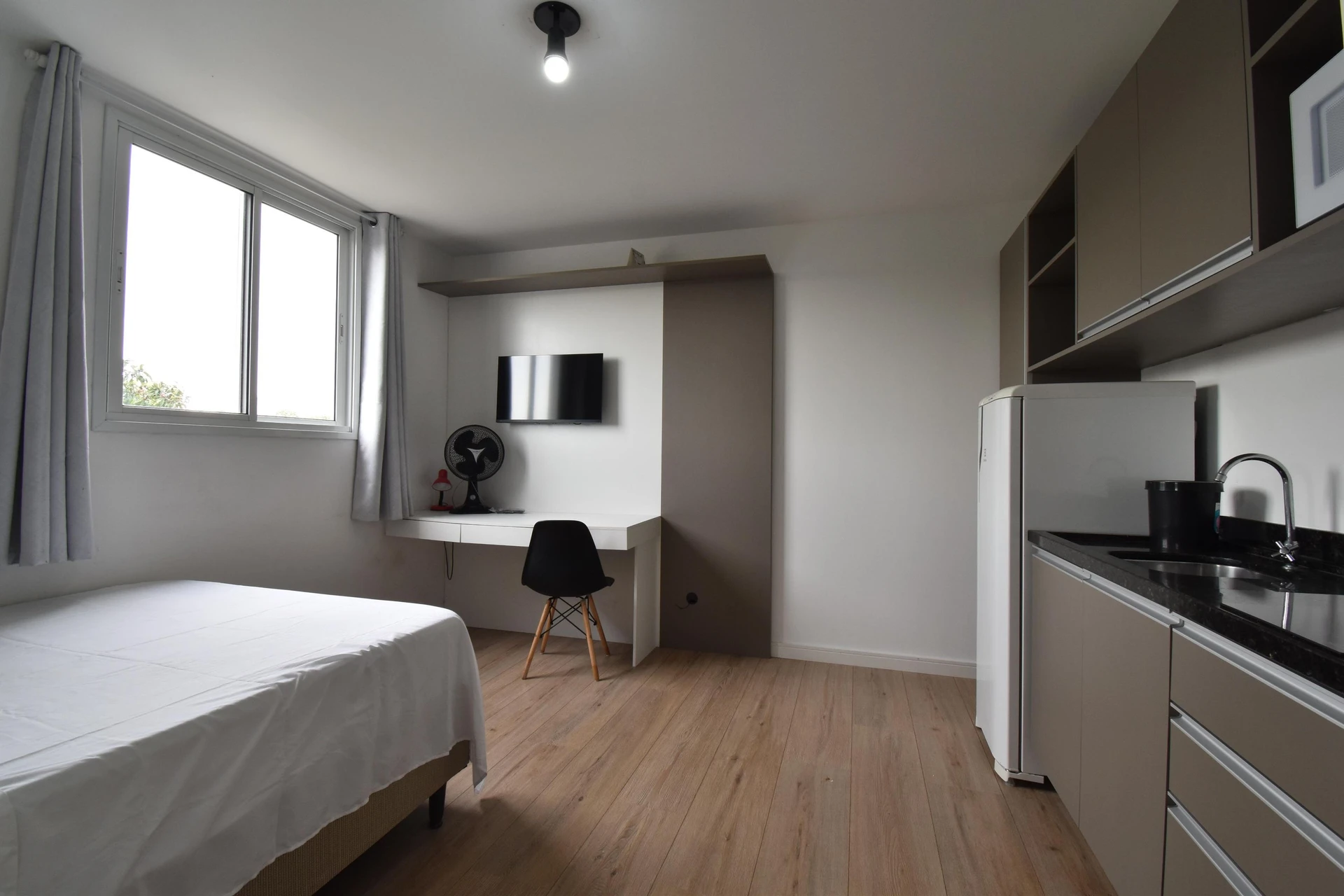 Студия 17 м² со стиральной машиной и рабочим местом — photo 3