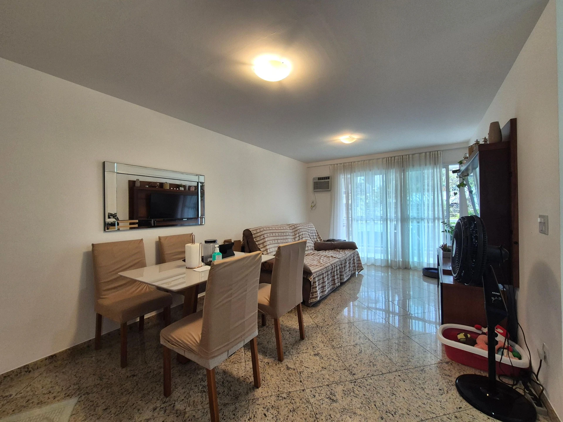Furnished apartment, 78 m², with a washing machine — photo 27