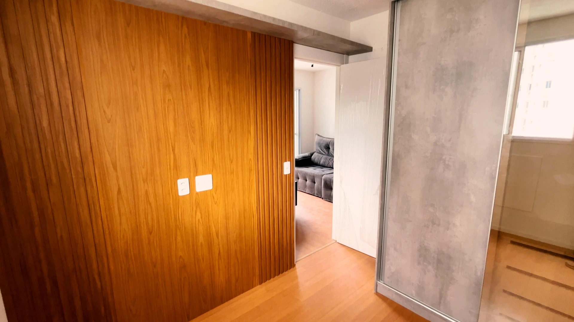 Apartamento mobiliado com varanda e churrasqueira na sacada — photo 36