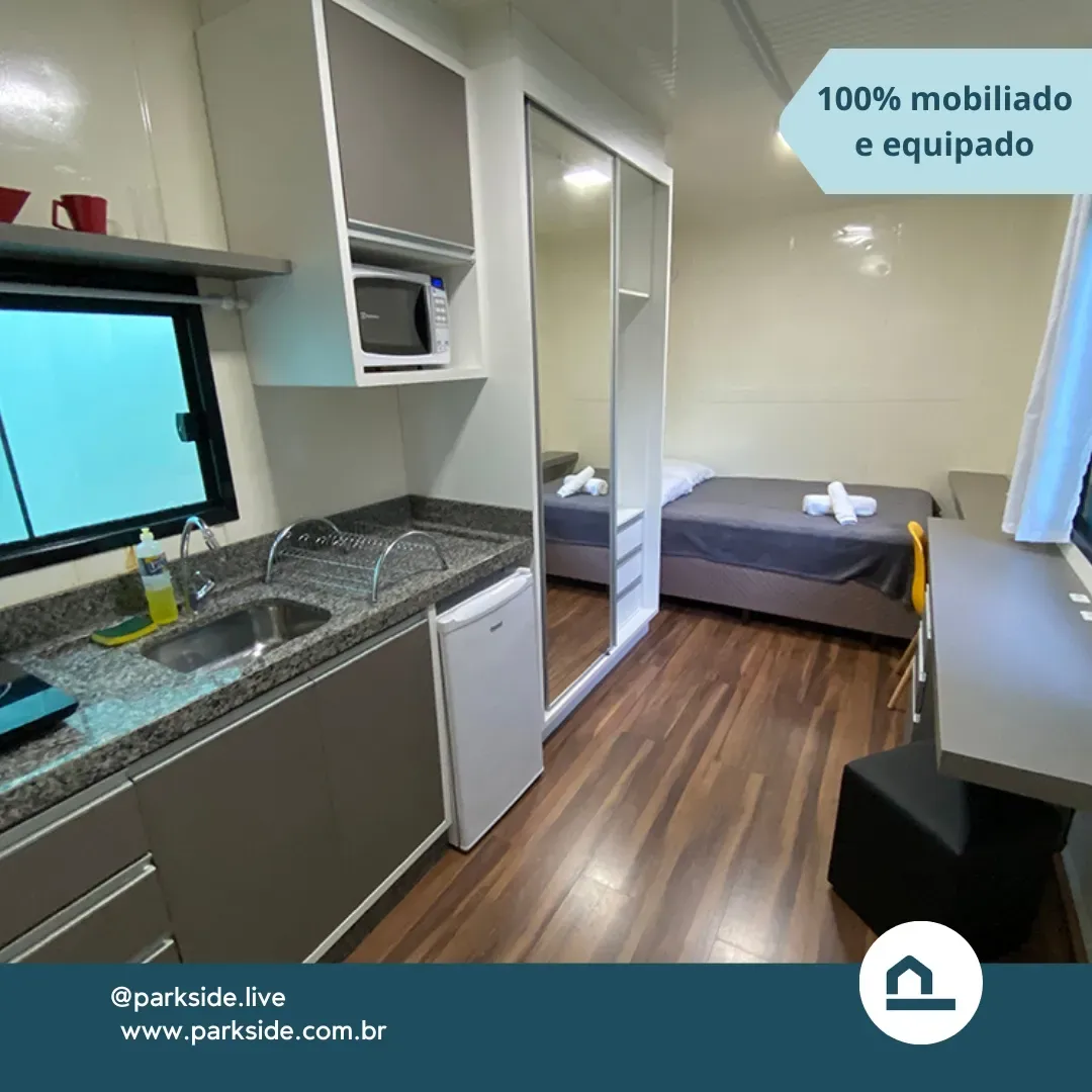 Home office in a one-bedroom apartment, 15 m² — photo 8