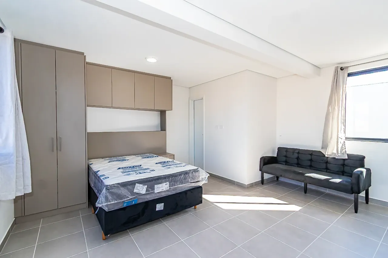 Kitnet/stúdio mobiliado com cozinha integrada e 24 m² — photo 12