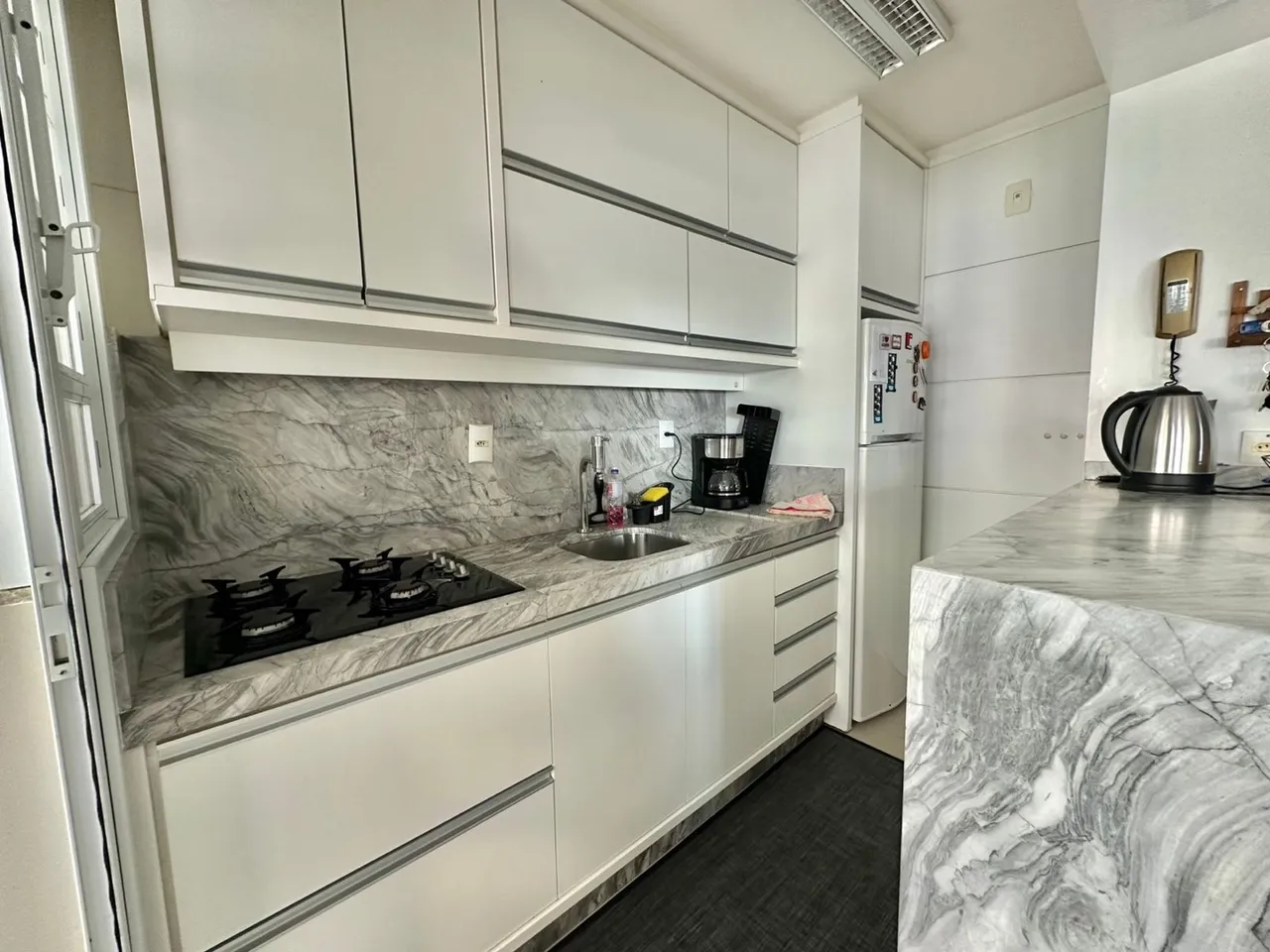 Washing machine in a 2-bedroom apartment, 68 m²