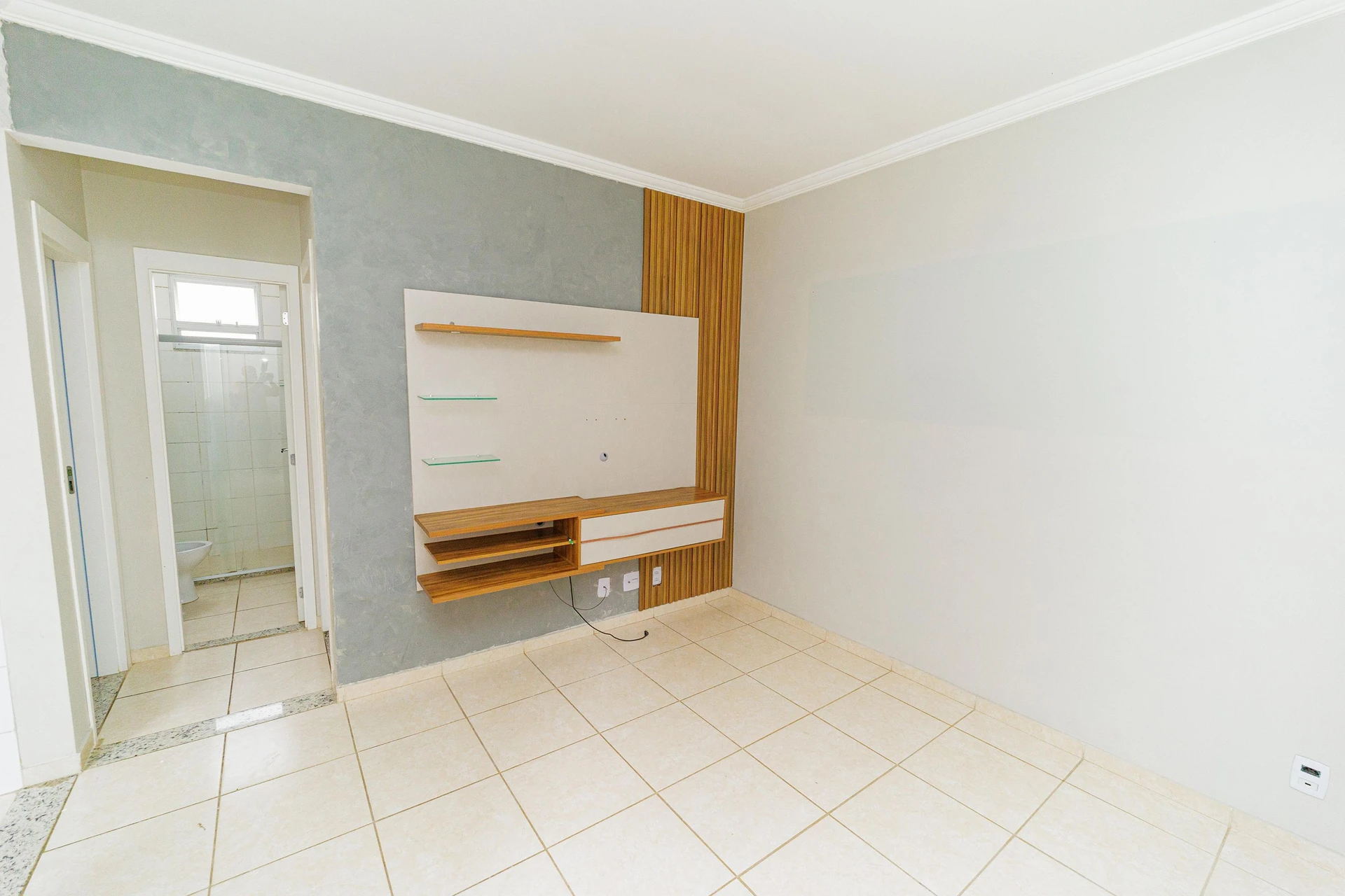 Vista a la montaña y 2 dormitorios: departamento de 52 m²