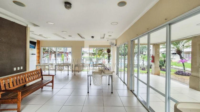 2-bedroom apartment in a building with a pool — photo 27