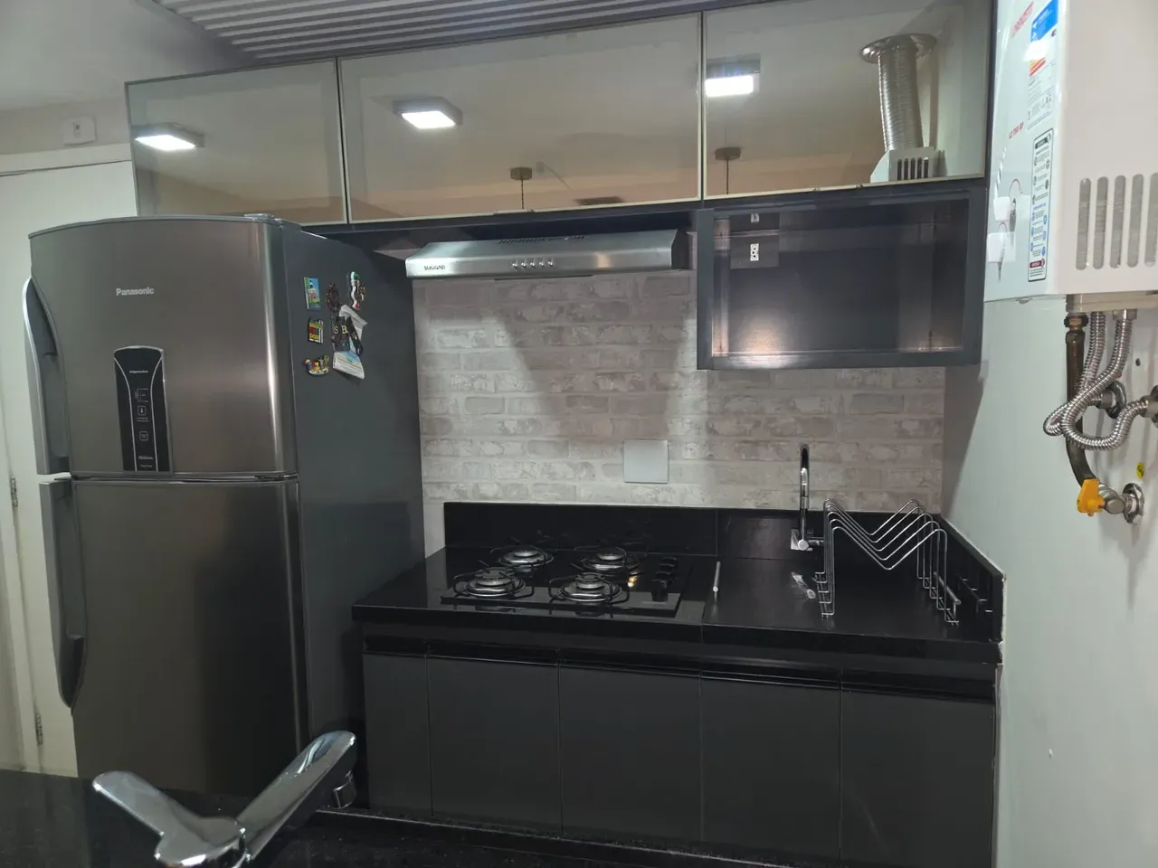 Apartamento mobiliado com cozinha americana e suíte — photo 4
