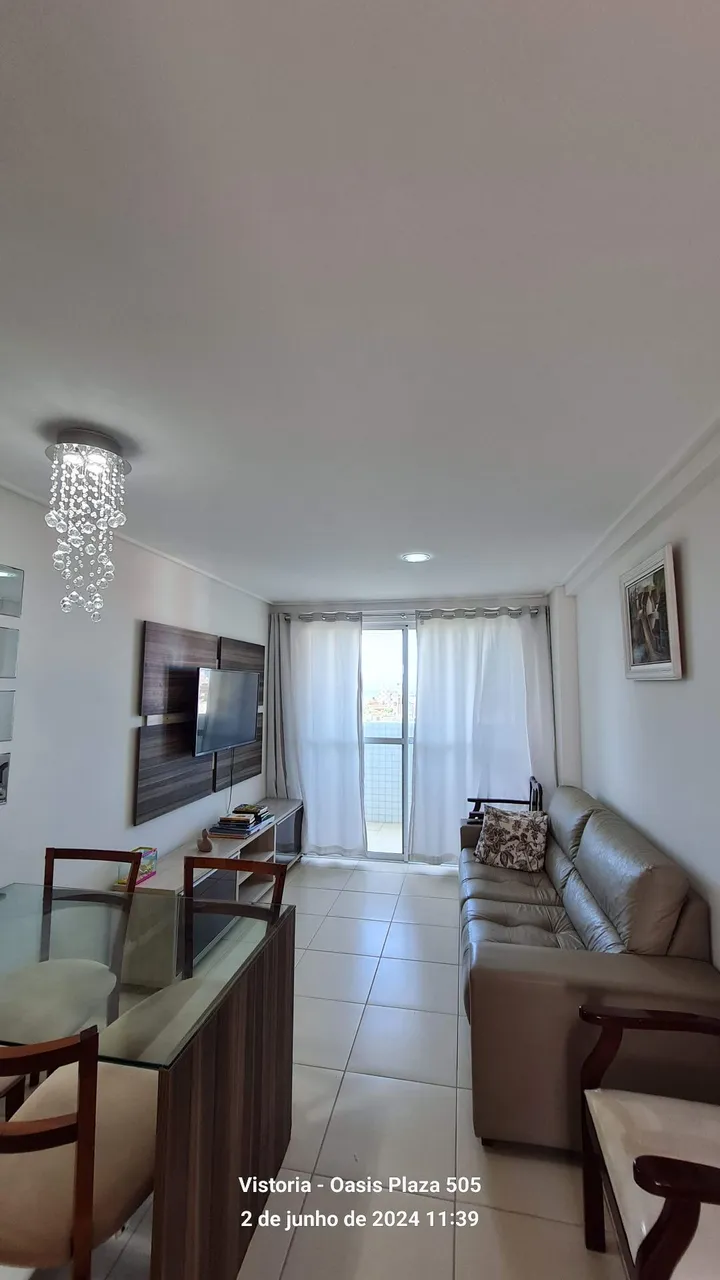 Apartment with air conditioning, 2 bedrooms and 2 parking