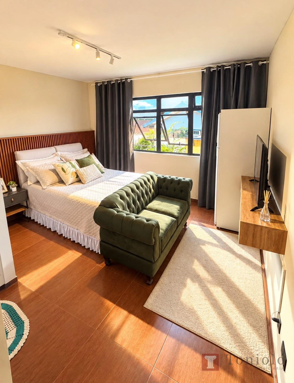 18 m² apartment in Curitiba